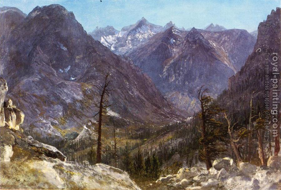 Albert Bierstadt : Estes Park Colorado